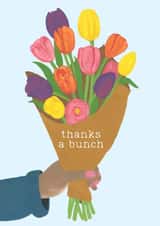 'Thanks a Bunch' Bouquet of Tulips created by Daisy Humphries