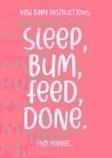 New Baby Instructions 1000 created by Chubby Sparrow