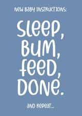 New Baby Instructions 1001 created by Chubby Sparrow