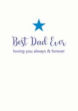 Best Dad Ever Card 1001 created by Nutmeg Studio