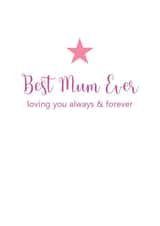 Best Mum ever Card created by Nutmeg Studio