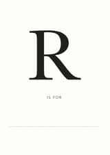 R is for Retirement created by Nothing But Lovely
