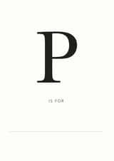 P is for Perfect Couple 1000 created by Nothing But Lovely