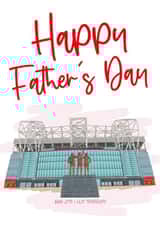 Man Utd Father's Day Card created by Moo & Snip