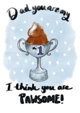 Pawsome Dad created by The Good Guinea