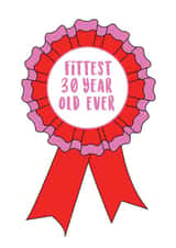 Fittest 30 Year Old Ever - 30th Birthday Card created by @Laura Lonsdale Designs