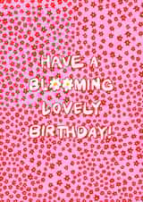 Blooming Lovely Birthday created by Elba Able