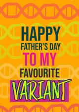 Pandemic Father's Day Card created by SQRRL STUDIOS