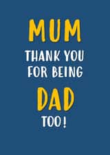 Mum Father's Day card created by John Fox