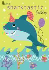 Sharktastic Birthday created by Tracy Cottingham