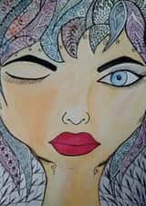 The Wink Eye created by Artcartstart