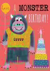 Have a Monster Birthday created by Tracy Cottingham
