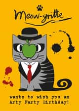 Arty Farty Birthday Greetings created by Wicked Poppy Designs