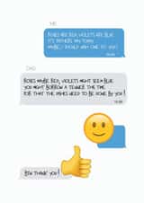 Funny Father's Day Text message card created by CreateDesigns by Shaista Parveen