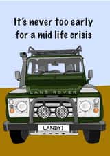 Never too early for a mid life crisis  created by Art by Reb