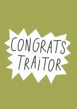 Congrats Traitor Ne job card created by Smail