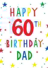 60th Birthday dad card created by Earlybird