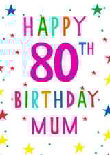 Happy 80th birthday mum created by Earlybird