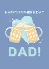 Beer Cheers fathers Day card created by Jam On Toast