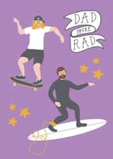 RAD DAD! created by Poppy Jane Prints
