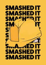 Smashed it! created by the boring bit