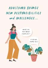 Plant Lady Card created by Studio Mads