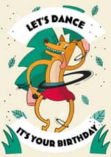 Let's dance! It's your Birthday card created by Vektorama