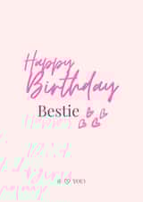 Happy birthday bestie card created by KC
