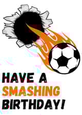 Football Birthday Card created by Rose Mackenzie