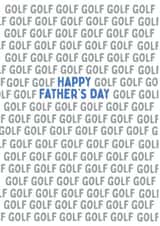 Golf Golf Golf Father's Day card created by @Laura Lonsdale Designs