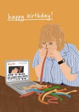 Motherland Happy Birthday Card created by skeletondraw