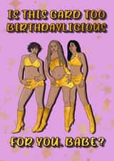 Birthdaylicious card created by DigiArtCo