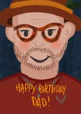 Happy Birthday Dad created by Alice Piper