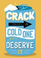 Crack Open a Cold One created by Rhianna Louise Studio