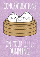 Cute new baby card created by Lucie Chapman