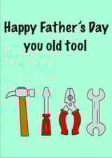 Funny Fathers Day card created by SCHE BY MIMI