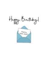 Secret Message cheeky Birthday Card created by Ruby Wren Designs