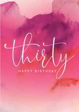 30th Birthday Card created by Creationery