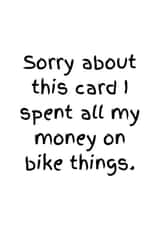Cheapo generic cycling card! created by Mad Funny