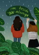 I'm Beside You Always created by Cards Inc.lusive