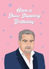 Paul Hollywood Happy Birthday pun card created by EERUPT