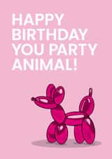 Party Animal Balloon Dog created by Been Creating