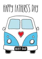 Camper Van Father's Day Card For A Special Dad created by Knick Knack Crafts