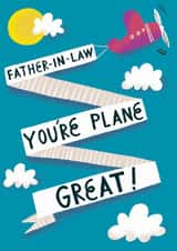 Father-In-Law, You're Plane Great! created by @AimeeStevens.Design