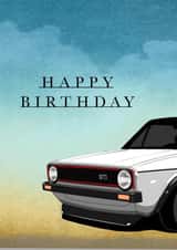 Mk 1 golf car card created by Phoebe 