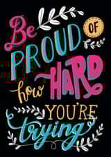 Be Proud, Self Love Card created by Shikha Nambiar