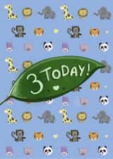 3 today jungle card created by AP Designs