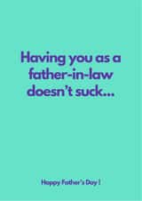 Funny father-in-law card 1001 created by Dear Dainty Designs