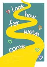 Couple's Celebratory Happy Anniversary Card created by @MarcoLooks