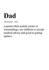 Definition of Dad created by TwinFinDesigns
